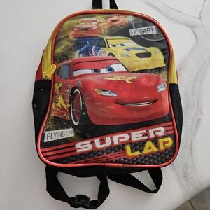 Disney Cars Super Lap Mini Backpack - Red, Yellow, Black